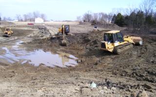 Pond Work by Arentz Enterprises